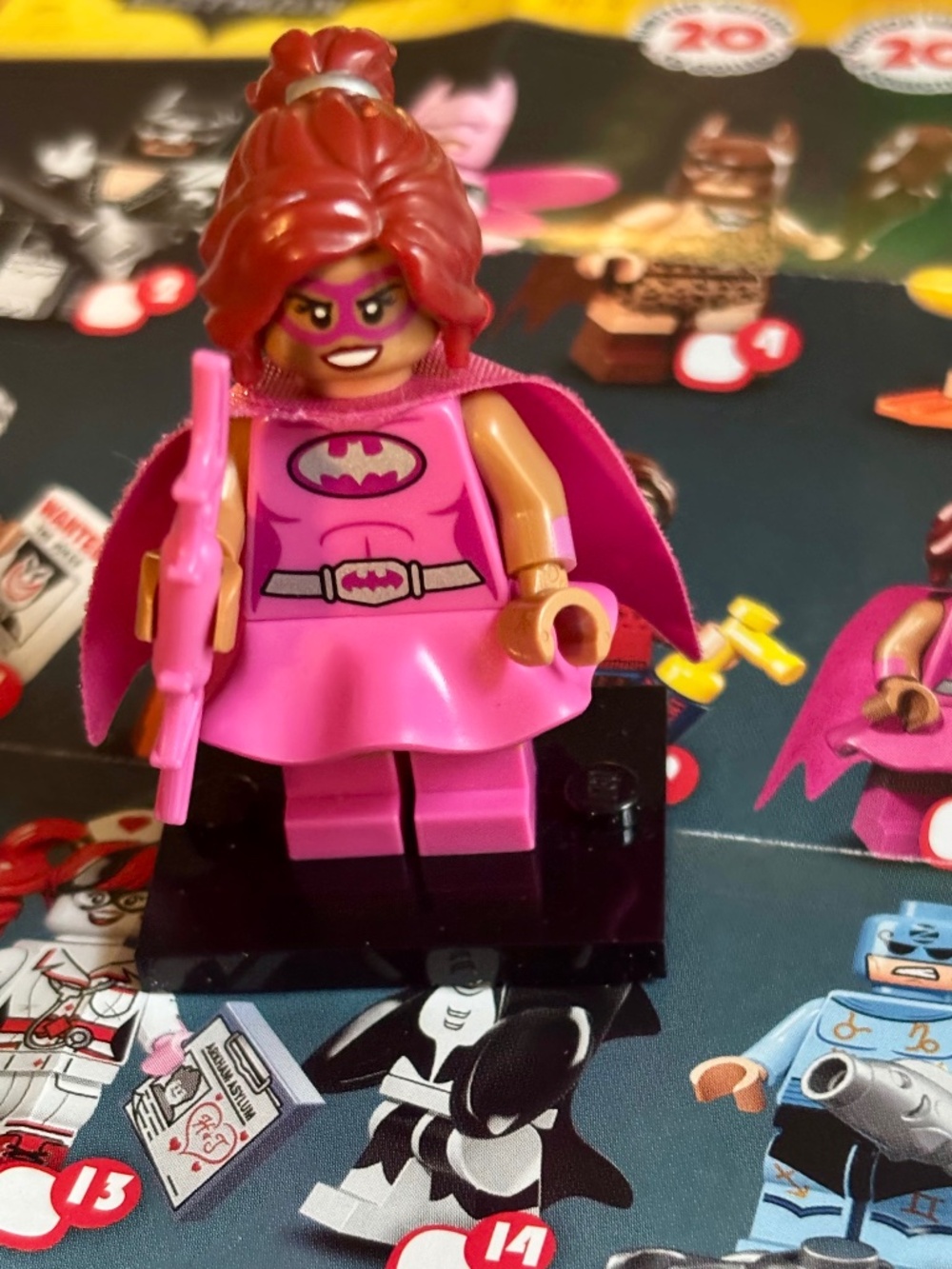 "Pink Power Batgirl" minifigure coltlbm10 The LEGO Batman Movie, Series 1